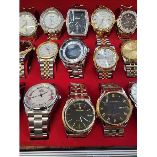 5 - 24 Fashion Watches Includes 6 Gems Ingersoll Watches All Need Batteries But in New Condition