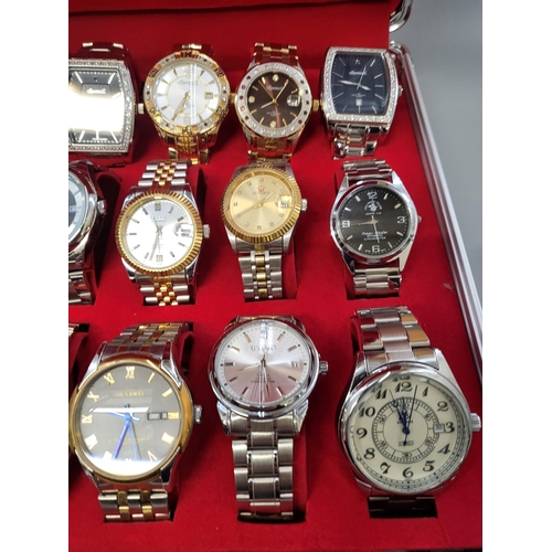 5 - 24 Fashion Watches Includes 6 Gems Ingersoll Watches All Need Batteries But in New Condition