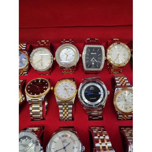5 - 24 Fashion Watches Includes 6 Gems Ingersoll Watches All Need Batteries But in New Condition