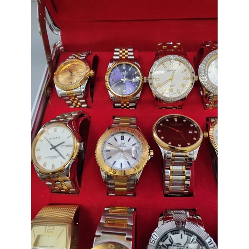 5 - 24 Fashion Watches Includes 6 Gems Ingersoll Watches All Need Batteries But in New Condition