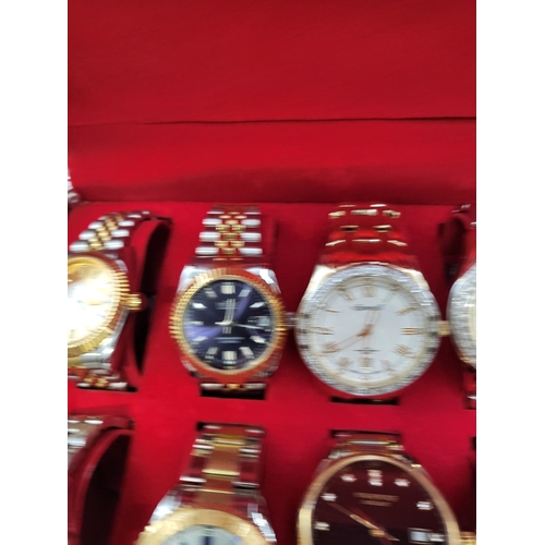 5 - 24 Fashion Watches Includes 6 Gems Ingersoll Watches All Need Batteries But in New Condition
