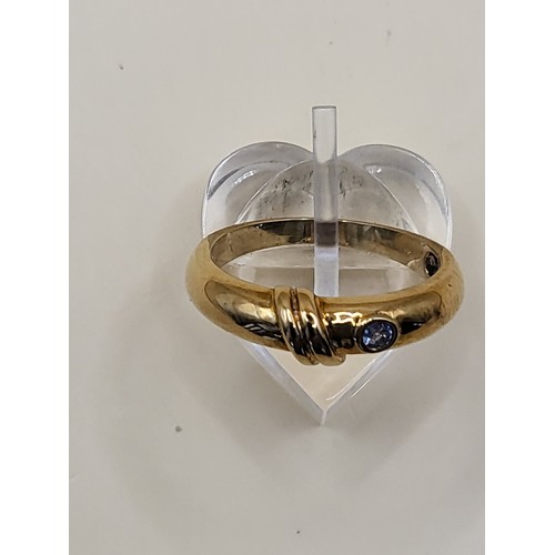 17 - 9ct Gold Gent's CZ Ring Size S Weighs 3.8g Fully Hallmarked Good Condition&nbsp;