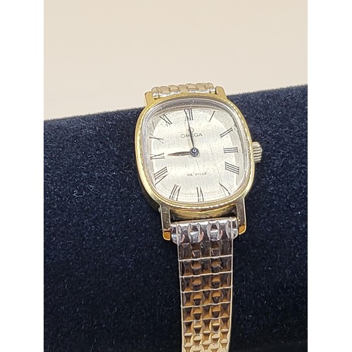 34 - Ladies Vintage Omega Deville Watch in Working Order When Writing This Listing Doesn't Have Original ... 