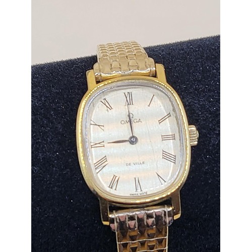 34 - Ladies Vintage Omega Deville Watch in Working Order When Writing This Listing Doesn't Have Original ... 
