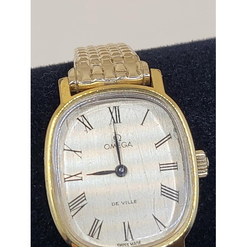 34 - Ladies Vintage Omega Deville Watch in Working Order When Writing This Listing Doesn't Have Original ... 