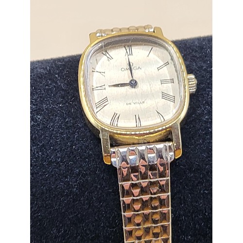 34 - Ladies Vintage Omega Deville Watch in Working Order When Writing This Listing Doesn't Have Original ... 