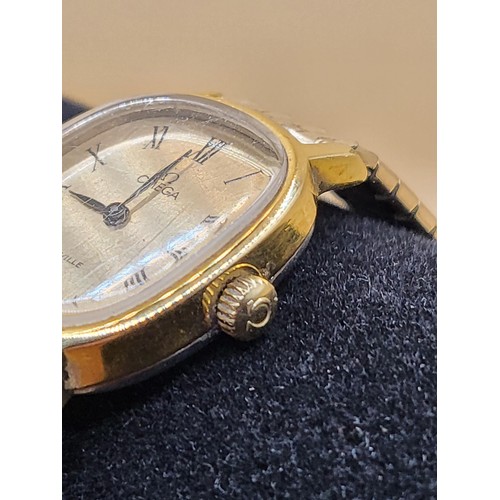 34 - Ladies Vintage Omega Deville Watch in Working Order When Writing This Listing Doesn't Have Original ... 