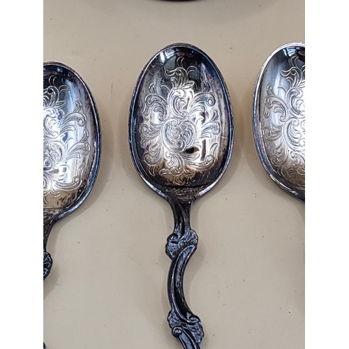 37 - Six Sterling Silver Teaspoons along with a Sterling Napkin Ring Weighs 74g&nbsp;