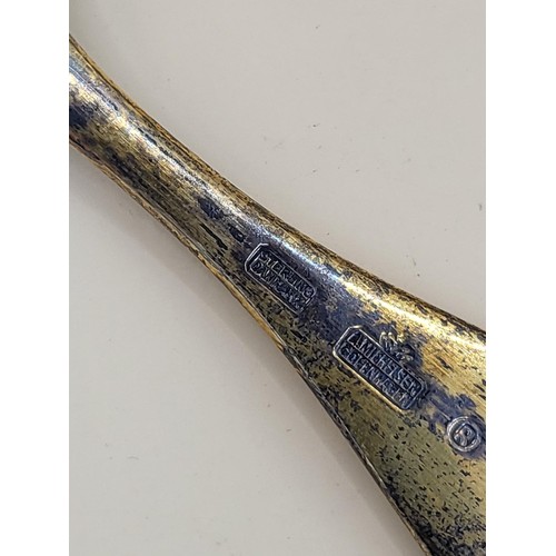 38 - Anton Michelson Vintage 1960s Danish Sterling Silver Christmas Spoon Nice Condition Weighs 49g Measu... 