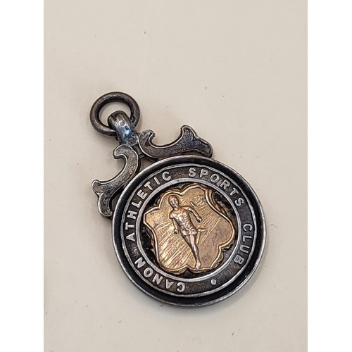 60 - Six Sterling Silver L.N.E.R Medals Awarded For Athletics along with Three Other Sterling Athletic Me... 