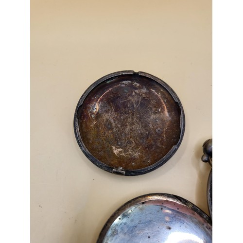 61 - Vintage Sterling Pocket Watch in need of Some Repairs along with Vintage Brevet Stop Watch Not Worki... 