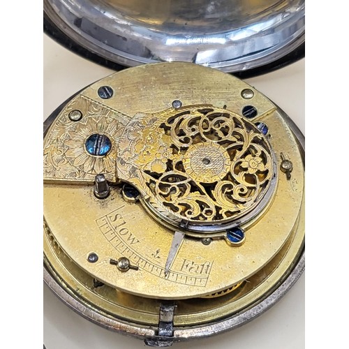 61 - Vintage Sterling Pocket Watch in need of Some Repairs along with Vintage Brevet Stop Watch Not Worki... 