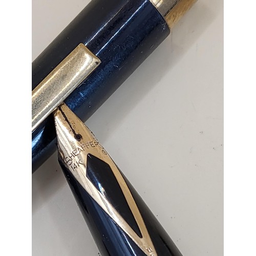 62 - Sheaffer & Parker With 14ct Gold Nibs Untested along With Broken Sheaffer&nbsp;