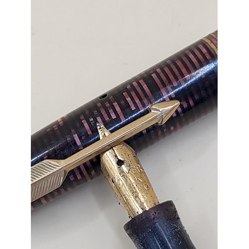 62 - Sheaffer & Parker With 14ct Gold Nibs Untested along With Broken Sheaffer&nbsp;