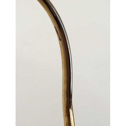 48 - 9ct Gold Twisted Design Bangle Fully Hallmarked Fit Wrist Size 19cm in Circumference Good Condition ... 