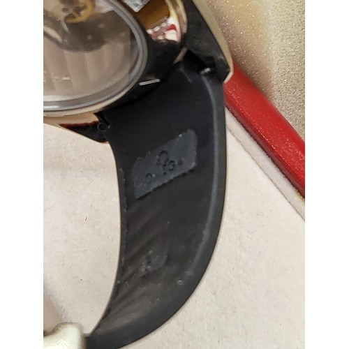 24 - Omega Speedmaster Broad Arrow321.93.42.50.13.0012009 in Great Condition With 18ct Rose Gold Bezel, C... 