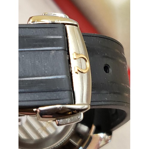 24 - Omega Speedmaster Broad Arrow321.93.42.50.13.0012009 in Great Condition With 18ct Rose Gold Bezel, C... 