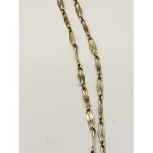 57 - Two 9ct Gold Chains Weighs 4.2g Both Fully Hallmarked&nbsp;