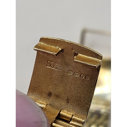 25 - 1969 Omega Constellation 18ct Gold Watch With 18ct Gold Bracelet & Case Item Weighs an Impressiv... 
