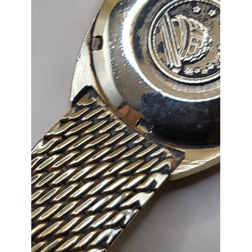 25 - 1969 Omega Constellation 18ct Gold Watch With 18ct Gold Bracelet & Case Item Weighs an Impressiv... 