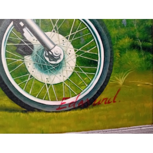 Wesley EdmundCarmen RiderOil on canvasSigned69x96cm