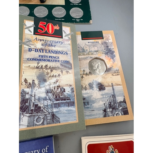 193 - Collection of Mixed Coin Denominations to Include 50p's, &pound;2 Coin & Pennies&nbsp;