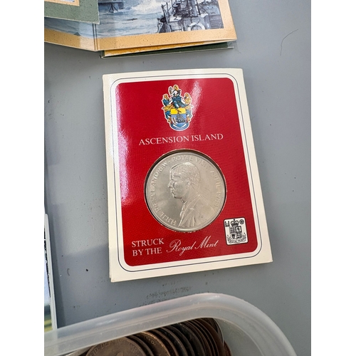 193 - Collection of Mixed Coin Denominations to Include 50p's, &pound;2 Coin & Pennies&nbsp;