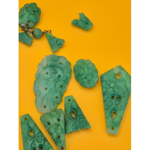 212 - Small Collection of Jade Some are Pendants Some are Broken Loose Bits&nbsp;