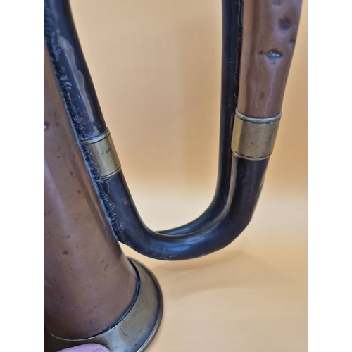 216 - WW1 R.G. Lawrie Bugle Dated 1916 With Military Broad Arrow below The Name Regal Regd The Item is in ... 