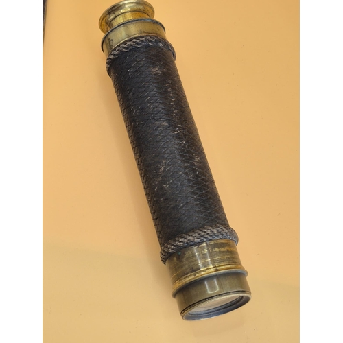 218 - Early Skean Dhu Missing Handle by Rodgers & Sons No 6 Norfolk's along with Three Drawer Telescop... 