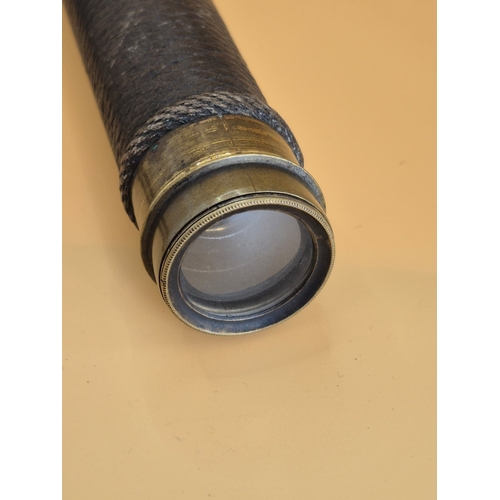 218 - Early Skean Dhu Missing Handle by Rodgers & Sons No 6 Norfolk's along with Three Drawer Telescop... 