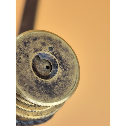 218 - Early Skean Dhu Missing Handle by Rodgers & Sons No 6 Norfolk's along with Three Drawer Telescop... 