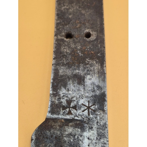218 - Early Skean Dhu Missing Handle by Rodgers & Sons No 6 Norfolk's along with Three Drawer Telescop... 