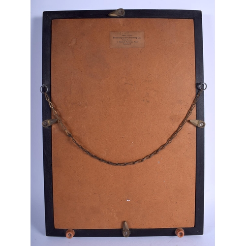 1326 - A CHINESE FAMILLE ROSE PORCELAIN PLAQUE 20th century, painted with a version of Zhu's family philoso... 