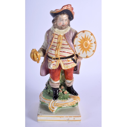 207 - Staffordshire pottery figure of Falstaff. 22 cm high.