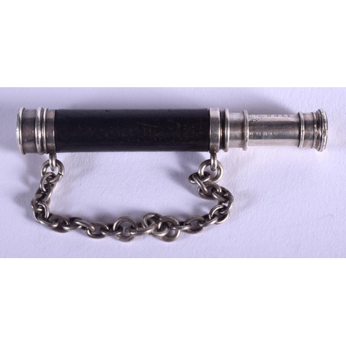 1854 - A VERY RARE SAMSON MORDEN & CO TELESCOPE PENCIL. 9.25 cm long extended.