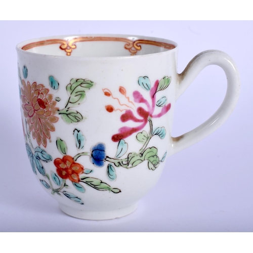 268 - 18th c. English porcelain coffee cup probably Worcester. 6.5cm high