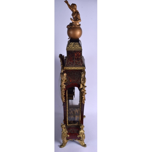 1797 - A VERY LARGE EARLY 19TH CENTURY ENGLISH BOULLE TORTOISESHELL BRACKET CLOCK by Edward Viner of London... 