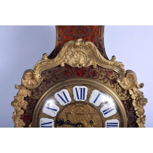 1797 - A VERY LARGE EARLY 19TH CENTURY ENGLISH BOULLE TORTOISESHELL BRACKET CLOCK by Edward Viner of London... 