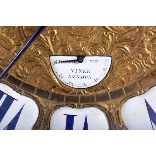 1797 - A VERY LARGE EARLY 19TH CENTURY ENGLISH BOULLE TORTOISESHELL BRACKET CLOCK by Edward Viner of London... 