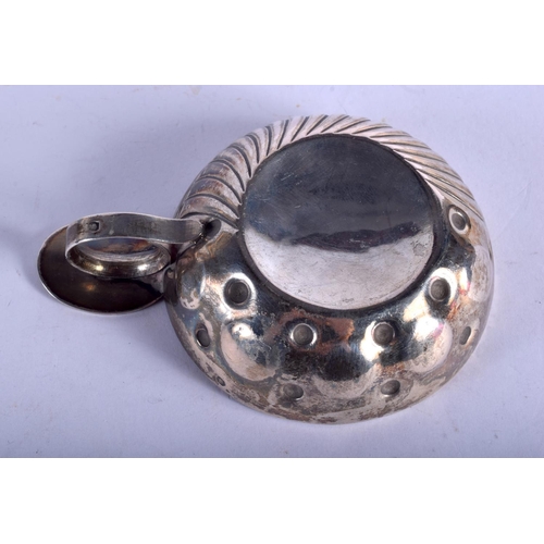 2271 - AN ANTIQUE SILVER WINE TASTER. 66 grams. 10 cm wide.