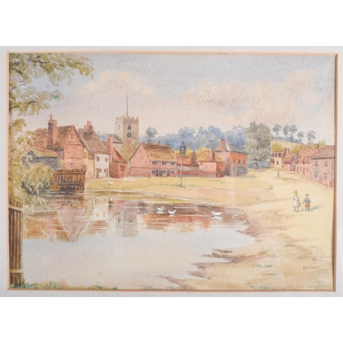 2388 - English School (19th Century) Watercolours, two various scenes. Largest 29 cm x 20 cm.