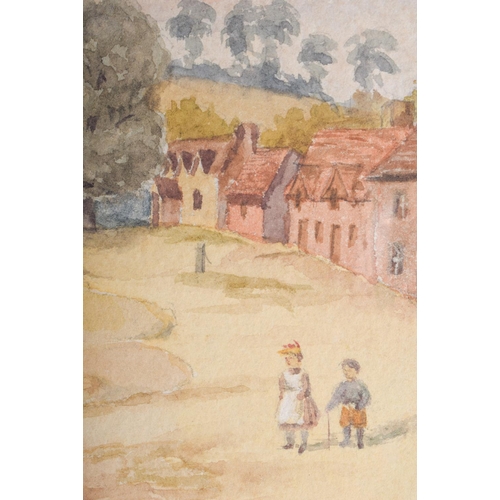 2388 - English School (19th Century) Watercolours, two various scenes. Largest 29 cm x 20 cm.