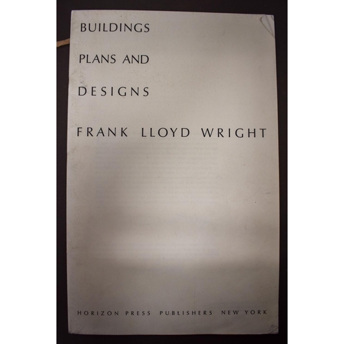 499 - Frank Lloyd Wright Buildings Plans and Designs. (qty)