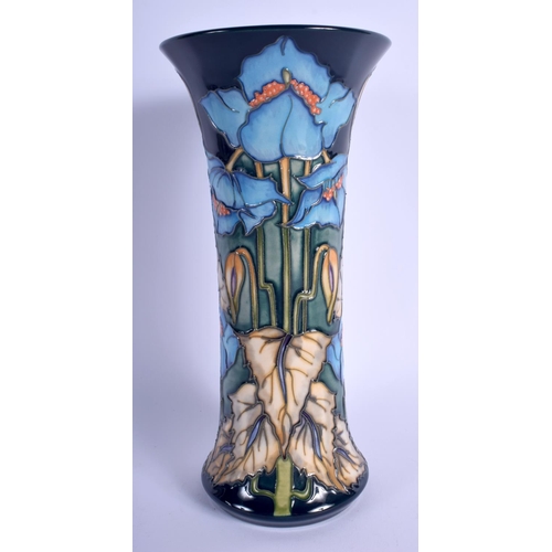 69 - A MOORCROFT COLLECTORS CLUB SYMPHONY VASE. 26 cm high.