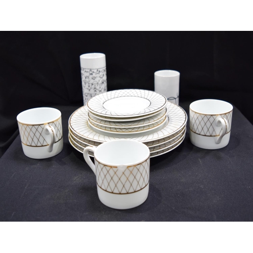 3001 - Quantity of Tiffany & Co Tea Set ware and Two Picasso Tea light holders