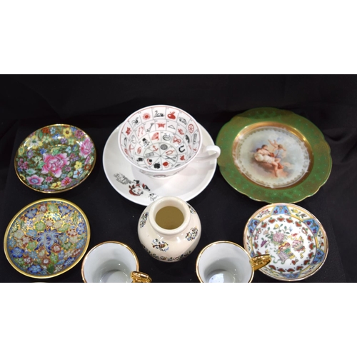 3034 - Group of Continental and English ceramics.  Qty