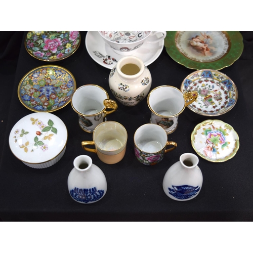 3034 - Group of Continental and English ceramics.  Qty