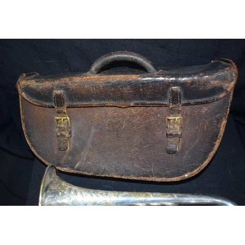 3047 - Boosey & Co Class A Cornet and case 18cm x 33cm