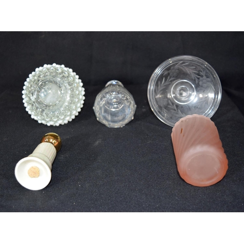 3051 - Small group of glass ware (5)